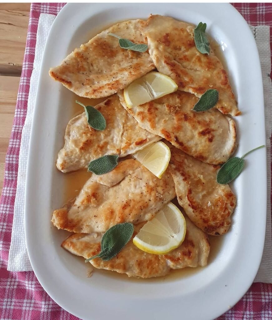 Scaloppine al limone morbide e cremose