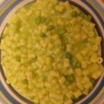 Pasta e piselli cremosa