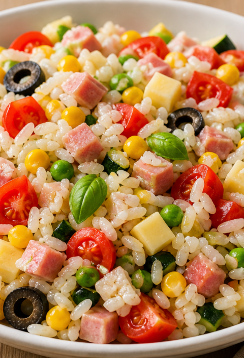 Insalata di riso perfetta: 6 errori da non fare