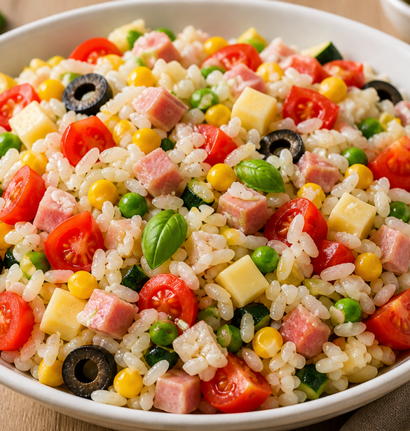 Insalata di riso perfetta: 6 errori da non fare